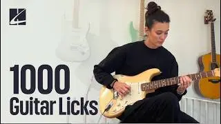 Introducing 1000 Guitar Licks: Your Ultimate Lick Library