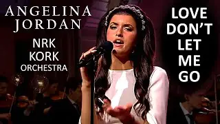 Angelina Jordan (17) LOVE DON'T LET ME GO original Performed w KORK Orchestra (IG post 11/18/2024)