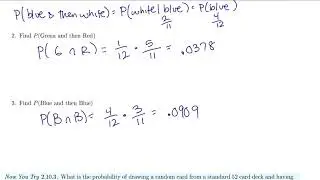 Probability General Multiplication Rule