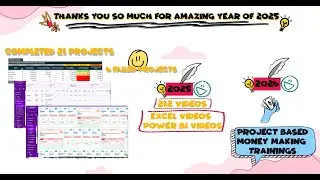 Thank You & New Year Promise | Making Money with Excel, Power BI & VBA Starts Now