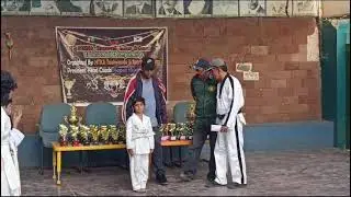 HTKA Taekwondo And Karate Training Karachi Schools Head Coach Awarded Hassan Mansoor Ahmed Khan