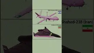 💥 Israel&rsquo;s Hermes 900 vs Iran&rsquo;s Shahed 238 &ndash; Next-Gen UCAV Battle!#israel #iran