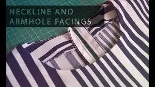 Pattern Drafting Tutorial – Neckline and Armhole Facings • Elewa