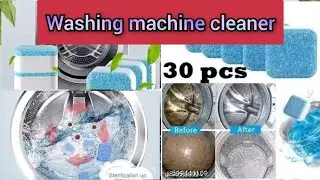 Washing machine cleaner tablets from meesho❤️washing machine cleaner...