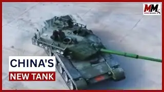 China's new massive battle tank takes part in live-fire test