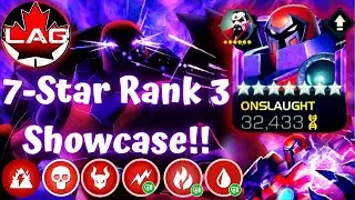 Onslaught Best 7-Star In Game Highest Rank Attainable Showcase! Battlegrounds! Necropolis! - MCOC