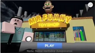 ESCAPING MR FUNNY TOY SHOP 😱🧸 | Roblox Scary Obby Gameplay Walkthrough