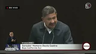 El salario mínimo fue símbolo de rezago y se utilizó para contener derechos laborales: Sen. Davis