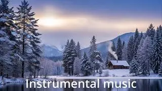 Instrumental music - Winter landscape  4K