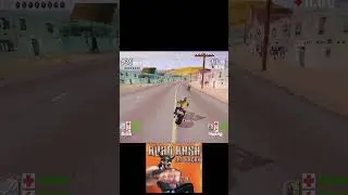 ROAD RASH jailbreak #short #ps1 #games #roadrashjailbreak