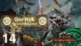 Wooping Tehenuin his butt!! - Total War Warhammer 3-Gor-Rok, Lizardmen IE campaign EP.14