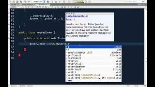 15.2 : Demo &ndash; Nested Inner Class &mdash; [Abdul Bari] Java Course