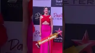 Anannya Pandey at ita award show #shorts #shortsvideo #ytshorts #shortvideo #viralvideo #reels