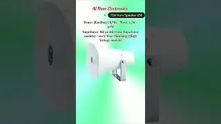 TOA Horn Speaker 🔊 630 #trendingshorts #electronics #youtubeshorts