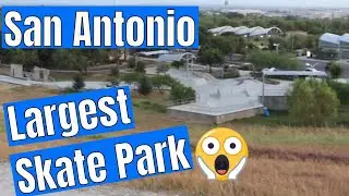 LARGEST SKATEPARK IN SAN ANTONIO | PEARSALL PARK