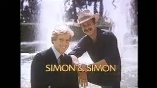 Simon & Simon mid-break bumper, 1983