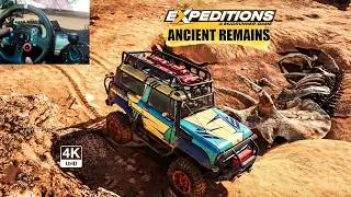 Expeditions MudRunner Ancient Remains Little Colorado 4K60 Logitech G29 Shifter Gameplay