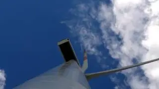Windturbine fail - extreme swing in high windspeed