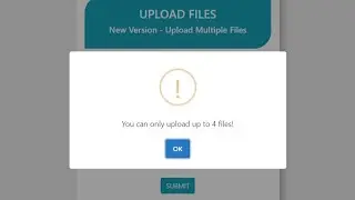 Apps Script - WebApp | Limited The Number Of Uploads | Upload Multiple Files NEW VERSION (Part 2)