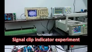 Experimen dengan SIgnal clip indikator