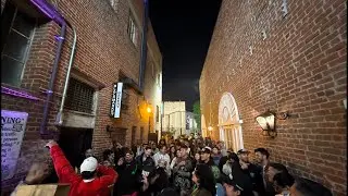 Santa Ana artwalk brings the best MCs for a rap battle in a Santa Ana alleyway #cypher #rapbattle