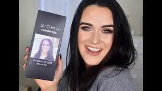 MY EYESHADOW BRUSH SET WITH SIGMA BEAUTY!
