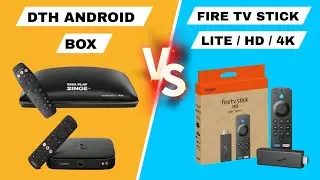 Обзор DTH Android Set Top Box и Fire TV Stick 🔥 | Технологии ТВ
