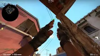 Mirage connector smoke mid, deep, from T spawn (ish)