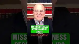 Missing Business Records and IRS Audits #shorts