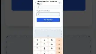 How to use dictation player software? check description#wpmchallenge #stenograper#dictation #website