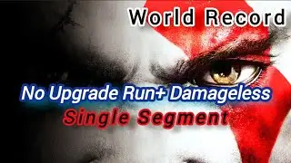 God of War 3 Single Segment No Damage No Upgrade Run+