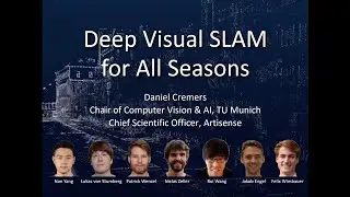 Keynote - Prof. Daniel Cremers: Deep Visual SLAM for All Seasons