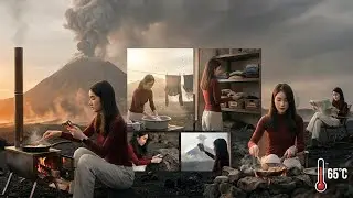 Life Beside a Volcano 66&deg;C: Heat, Ash, and Simple Routines