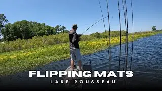 Flipping Mats at Lake Rousseau