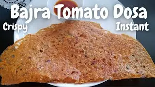 Instant Bajra Dosa | 10 Mins Gluten Free No Rice Pearl Millet Flour Recipe | Culinary Aromas