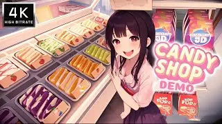 Candy Shop Simulator Demo Make Cake Sell Ice Cream Gameplay Longplay Reshade NoCommentary