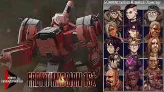 Front Mission 1st: Remake DLC Mercenaries #01: Buried Factory [GAMEPLAY]