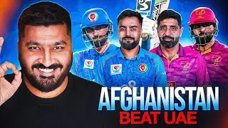 Afghanistan Beat UAE Easily By 38 Runs | Tri Series 2025 | AFG vs UAE | Afghanistan Earthquake |