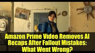 Amazon Prime Video удаляет обзоры серий Fallout, созданные с помощью ИИ, после ошибок: что пошло ...