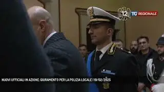NUOVI UFFICIALI IN AZIONE: GIURAMENTO PER LA POLIZIA LOCALE | 19/02/2025