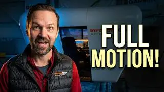 Tour Of My New Full Motion Flight Simulator