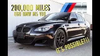 319,000KM [200,000 Miles] E60 V10 M5! Maintenace Costs $$