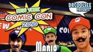 Super Mario Invades New York Comic Con 2010
