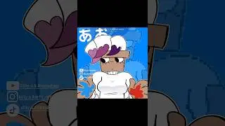 WAIT!! GUESS WHAT COLOR I MADE! [mixing colour trend Ft. Brusha & Tisha🖌️🧹🫧] #dandysworld #trend