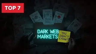 Top 7 Dark Web Marketplaces You Didn&rsquo;t Know About P2 #DarkWeb #carding #haking #darkmarket #safety 