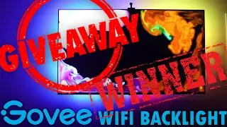 Giveaway Winners!! Best LED Backlight Light Kit  For 2021 | Govee Immersion RGBIC |