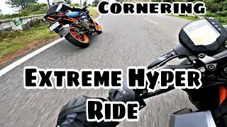 KTM RC 200 Cornering @90 km/hr 😍 #motovlog @shekharattrimotovlogs @thesirmauri