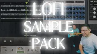 JUICY Lofi Sample with guitar, hardware synths & cassette recorder