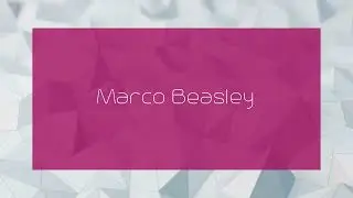 Marco Beasley - appearance