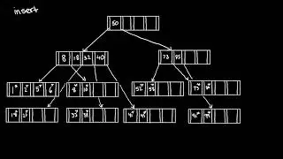 Inserting into B+ Trees